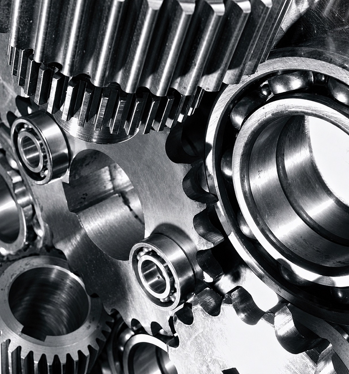Precision gears and bearings